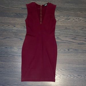 Lulu’s Plum Bodycon Dress